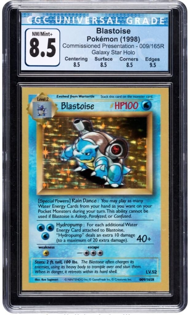 1998 Presentazione della Commissione Pokemon Galaxy Star Holo Blastoise
