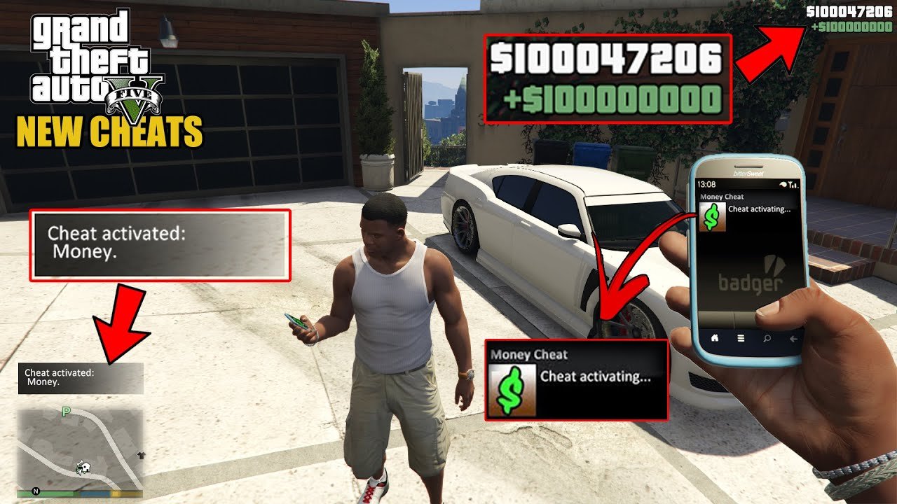 CODICE CHEAT CON DENARO ILLIMITATO IN GTA 5