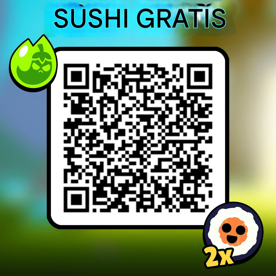 Sushi gratis