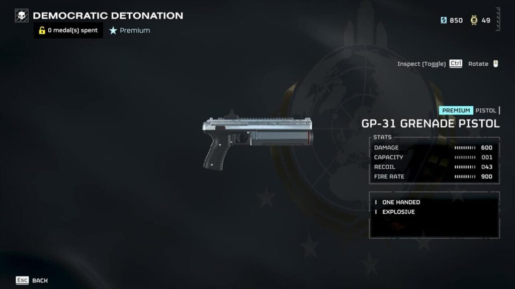 G-31 Grenade Pistol