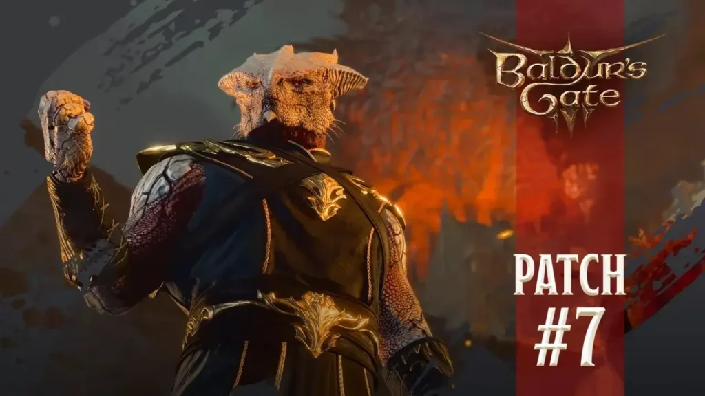 la patch 7 di baldur s gate 3