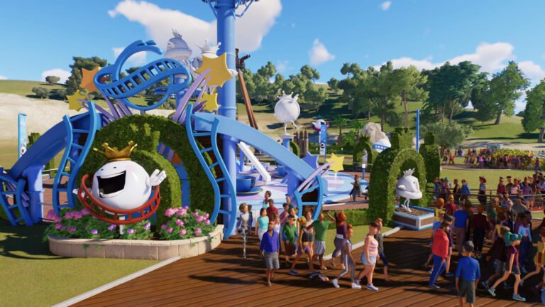 Planet Coaster 2: Costruzione, Eliminazione, Sollevamento e Abbassamento dei Percorsi