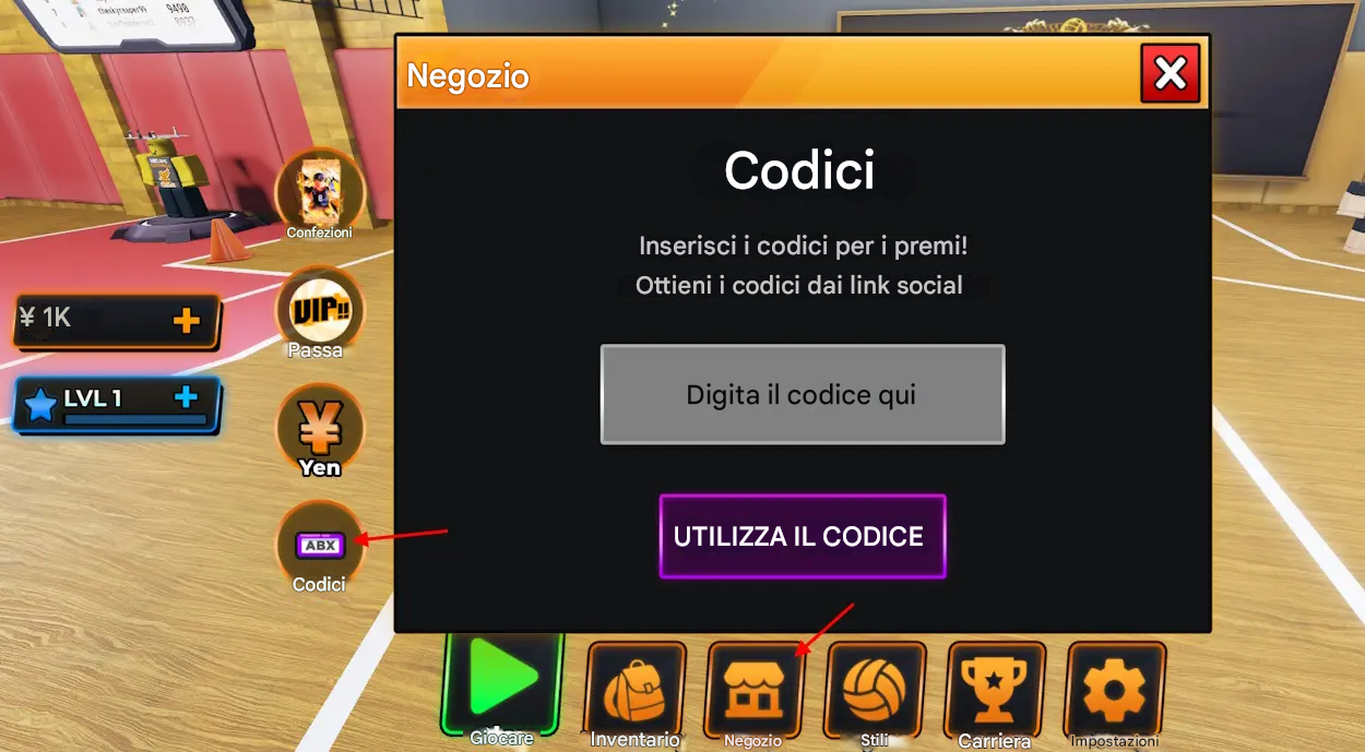 Come riscattare i codici Haikyuu Legends