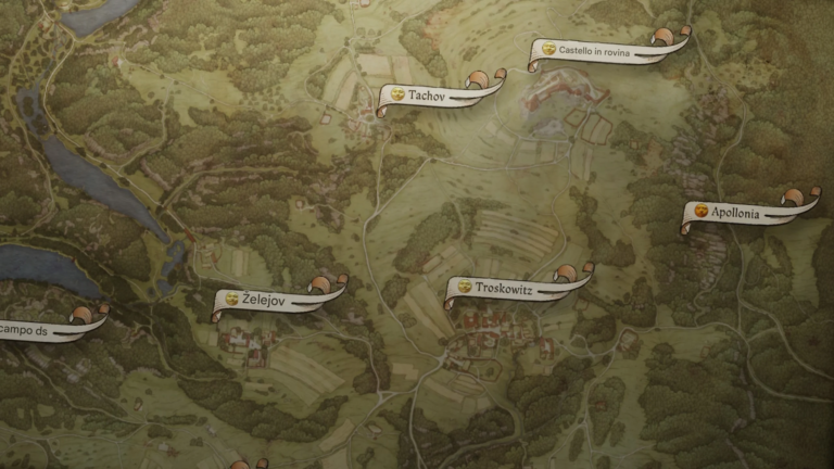 Guida alla Mappa di Kingdom Come- Deliverance 2