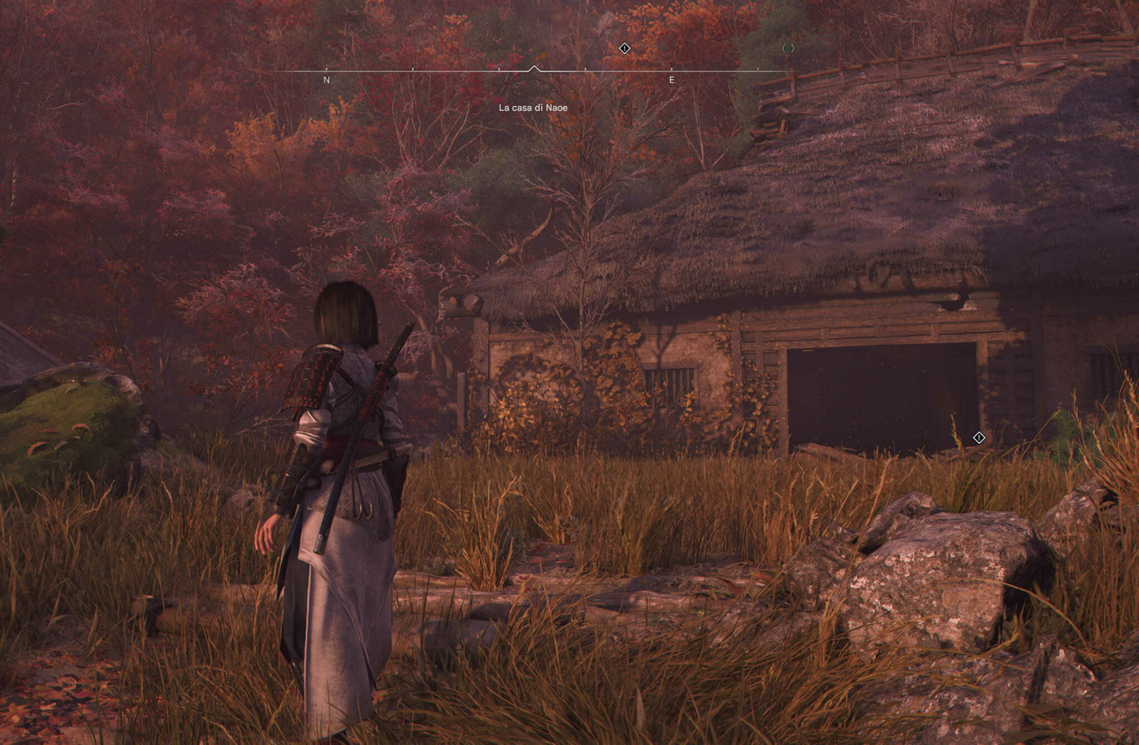 Posizioni Kuji-Kiri in Assassin’s Creed Shadows 31 A Mibuno Vale, tra le rovine della casa d’infanzia di Naoe