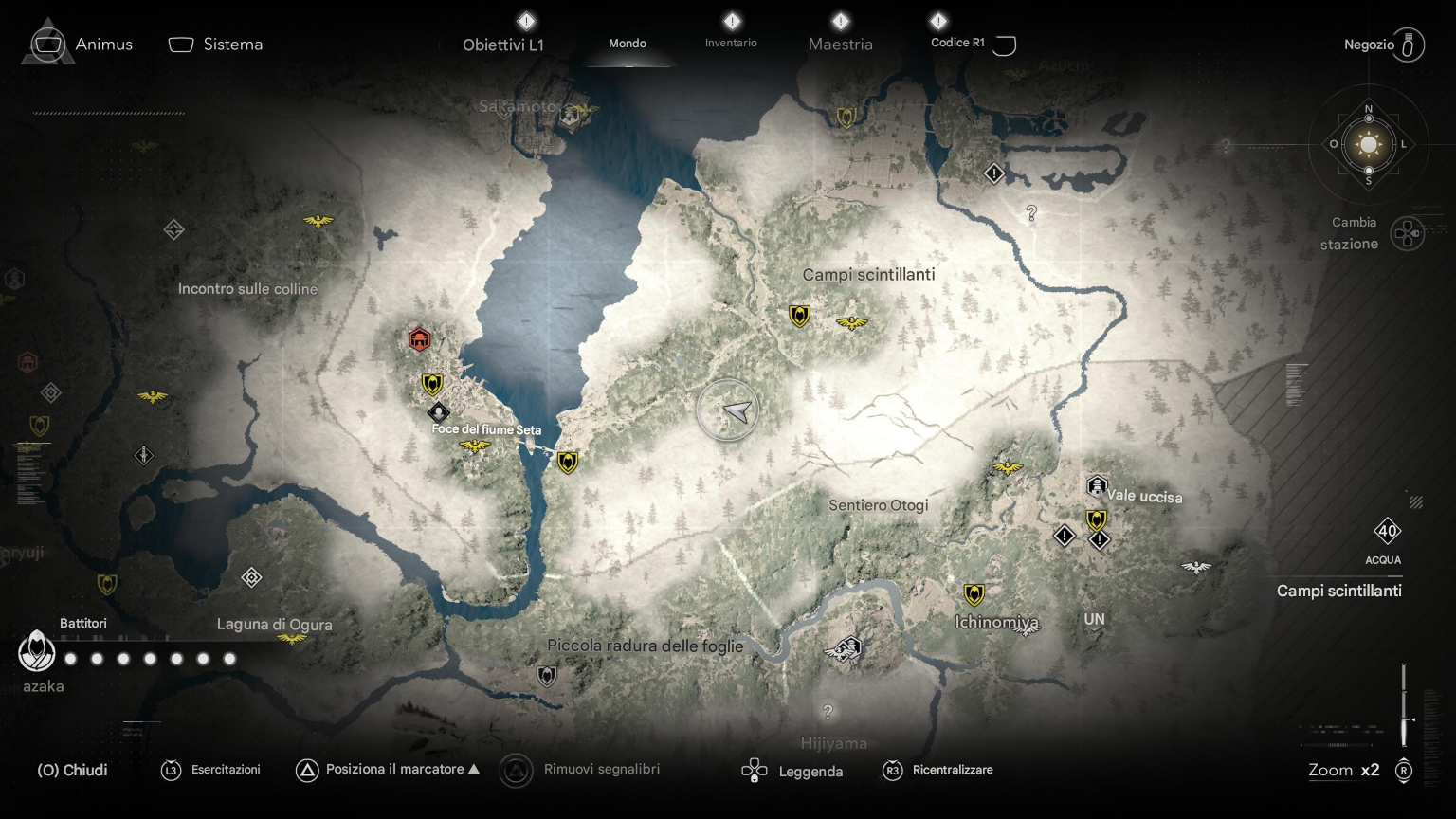 Dove trovare tutti gli animali leggendari in Assassin’s Creed Shadows 4 Il leggendario tanuki bianco (Tanuki leggendario)