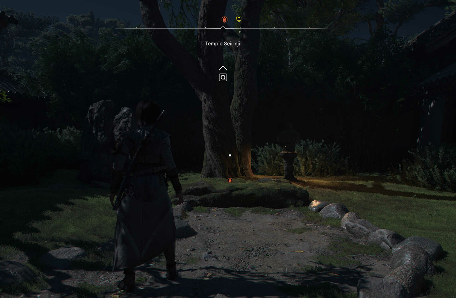 Posizioni Kuji-Kiri in Assassin’s Creed Shadows 33 Nell’angolo sud-ovest del tempio, a Kameyama