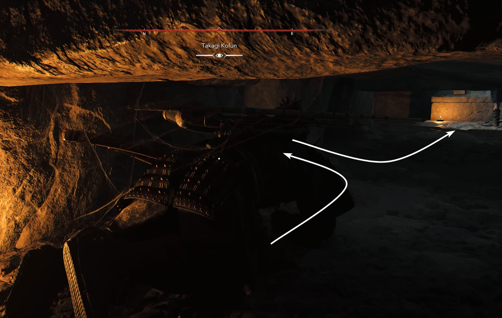 Assassin’s Creed Shadows: Guida al Takagi Kofun 6 Sezione di strisciamento