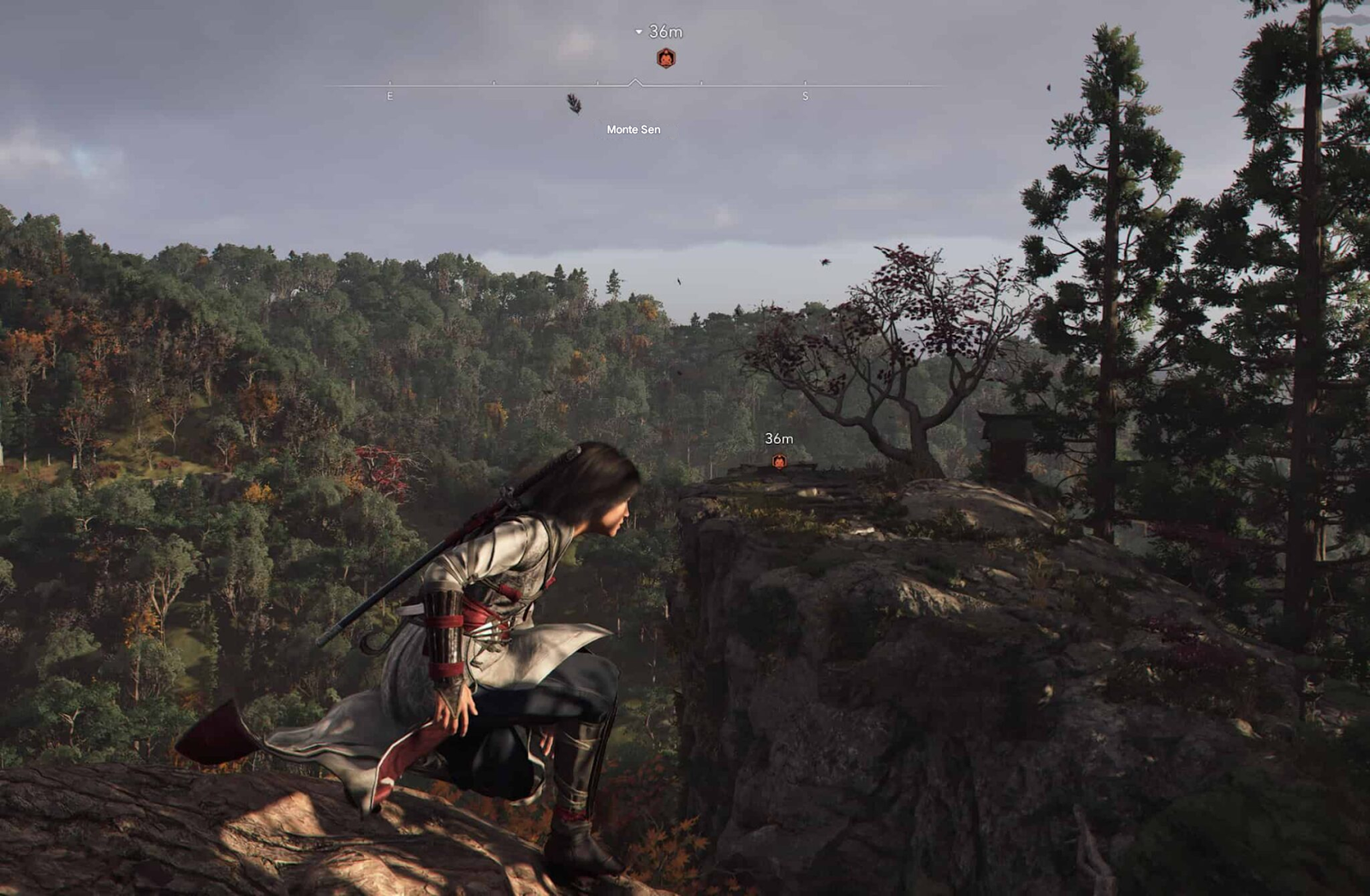 Posizioni Kuji-Kiri in Assassin’s Creed Shadows 27 Su una piattaforma di legno in cima al Monte Sen, in Mount Kasagata