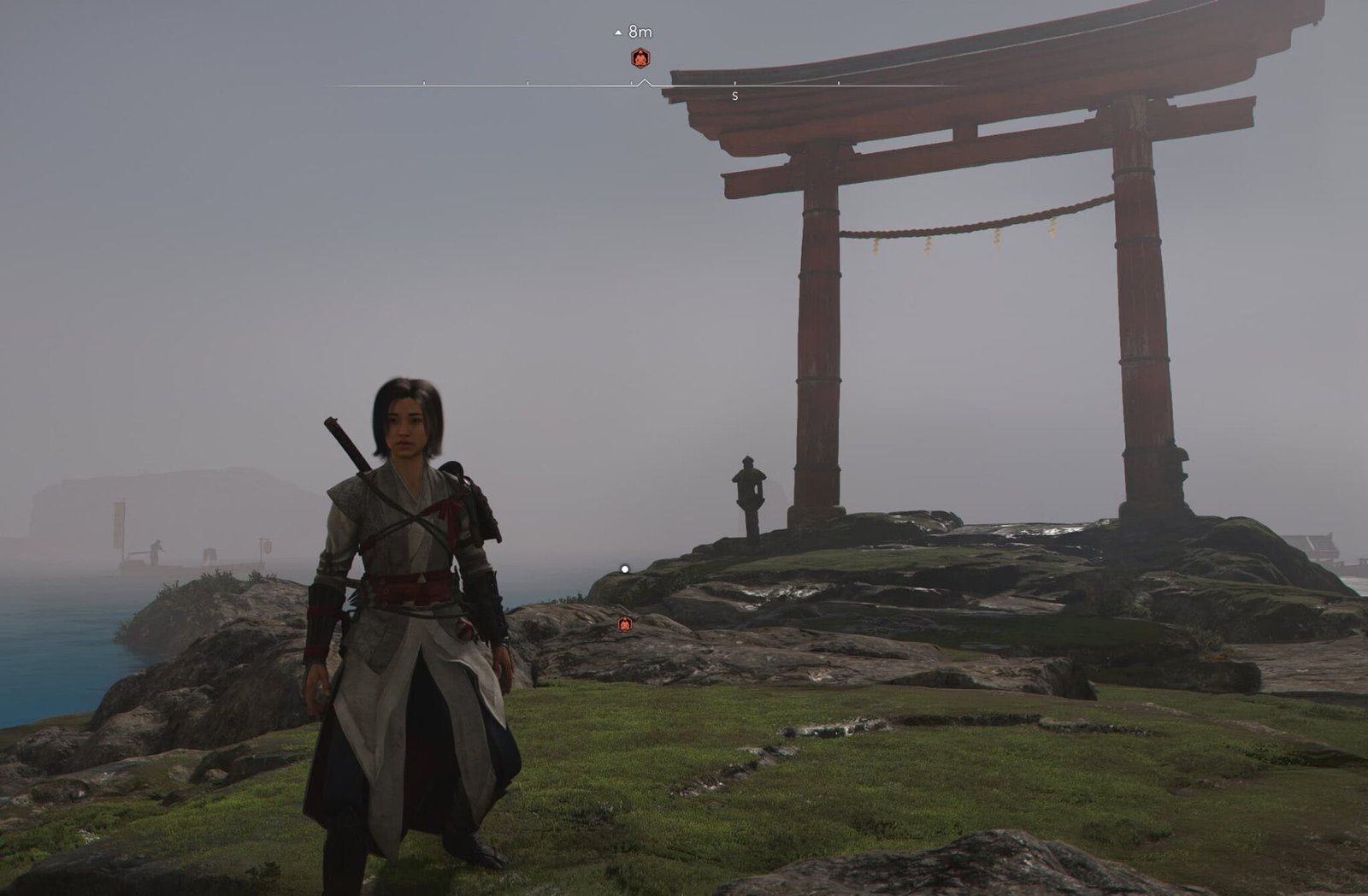 Posizioni Kuji-Kiri in Assassin’s Creed Shadows 45 Sulla costa meridionale di Kii, a est di Gobo, davanti a un Torii Gate