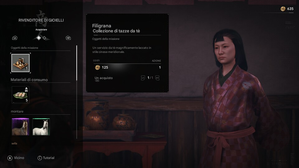 Assassin’s Creed Shadows – Guida alle Ciotole da Tè per Rikyu (Posizioni delle Ciotole da Tè) 5 Un servizio da tè magnificamente laccato in stile cinese meridionale.