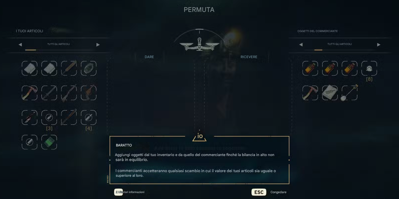 Guida al Baratto in Atomfall | Commercio con i Mercanti 1 Una volta comprese le basi, il sistema del baratto è abbastanza semplice da comprendere.