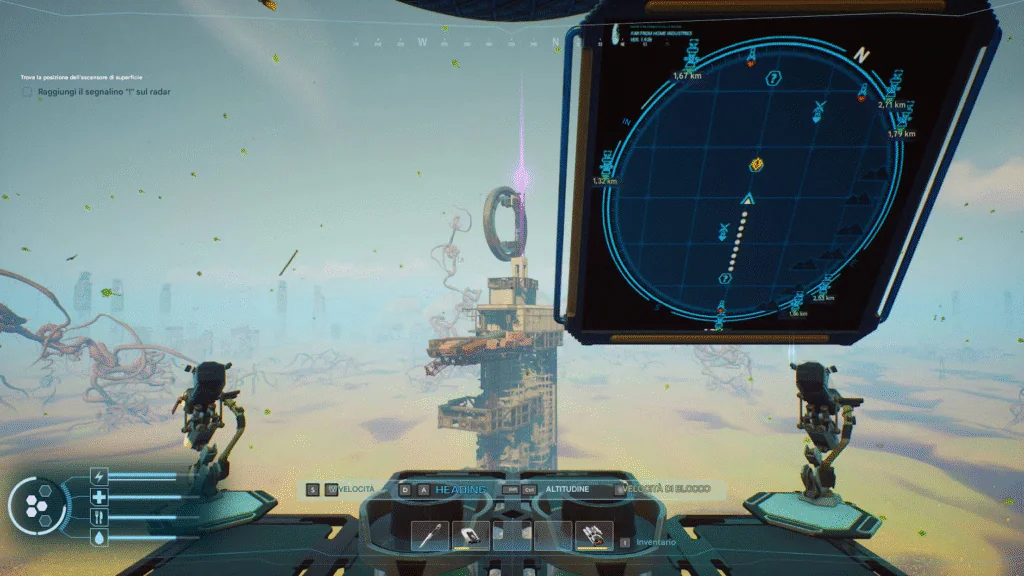 Laboratorio di Underdust in Forever Skies