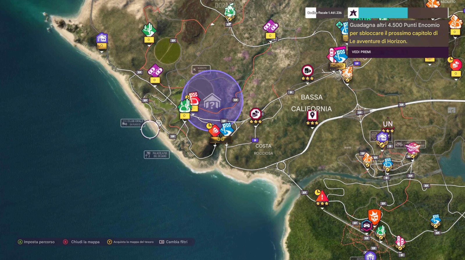 Forza Horizon 5 - Tutte le 14 posizioni dei fienili 42 Mappa del camion Toyota #1 T100 Baja (1993)