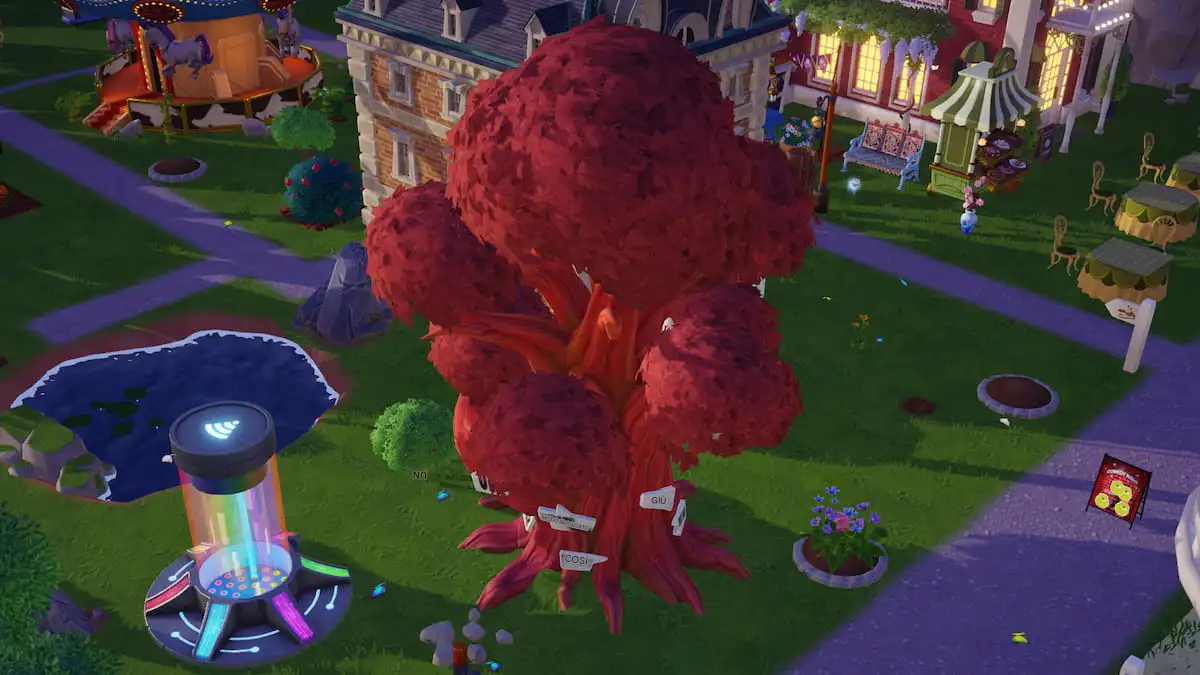 Guida alla missione "Cat Tree Catastrophe" – Disney Dreamlight Valley 5 Posizionare l’Albero dello Stregatto