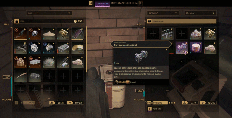 Come ottenere i Servok Calibrati in Dune Awakening