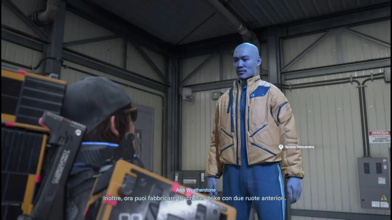 Come sbloccare il tuo primo veicolo in Death Stranding 2: On the Beach 4 Completa la conversazione con Alex