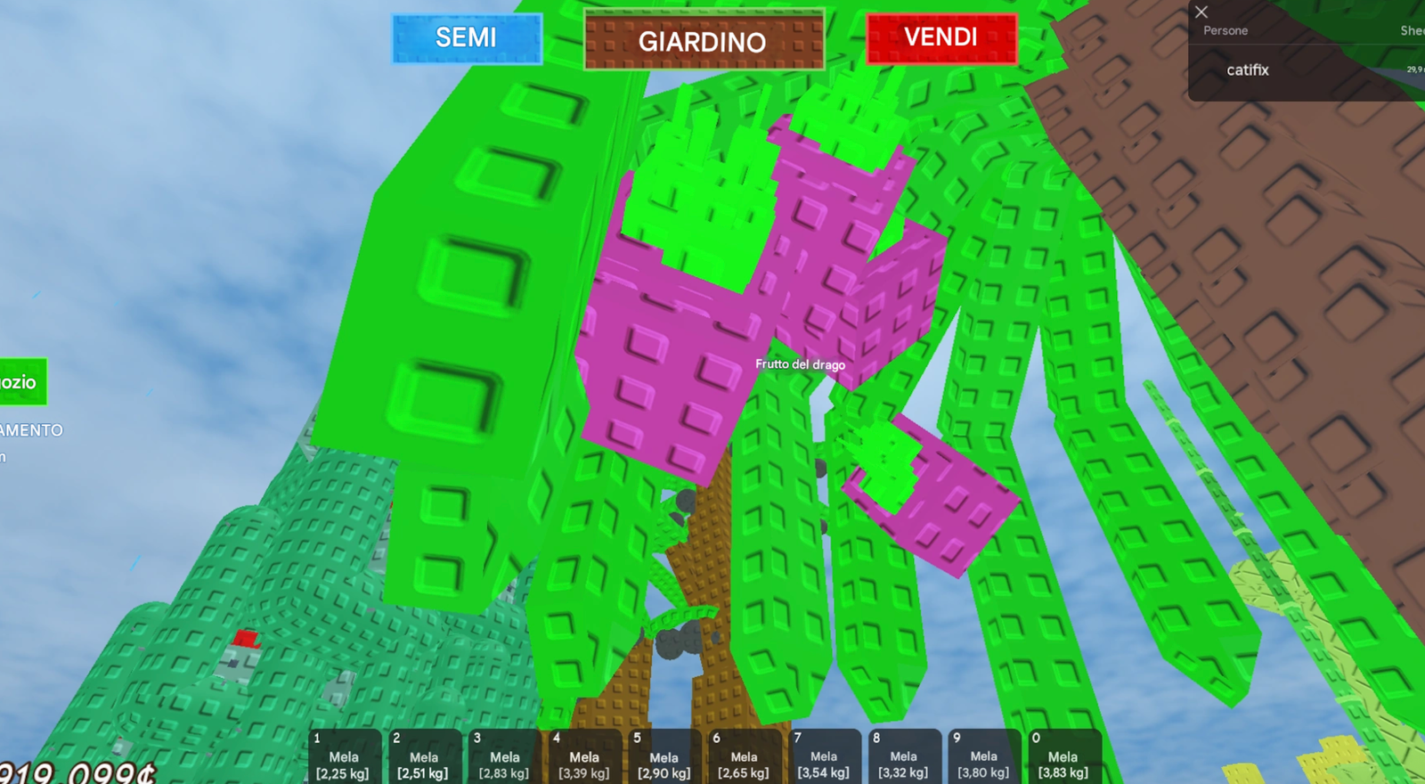 Tutti i glitch di Grow a Garden e come usarli 2 Glitch dell’Albero del Frutto del Drago