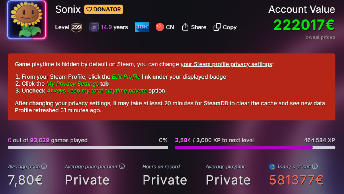 Oltre 500.000€ spesi su Steam: quando la passione per i videogiochi diventa collezionismo estremo 2 Numeri da capogiro