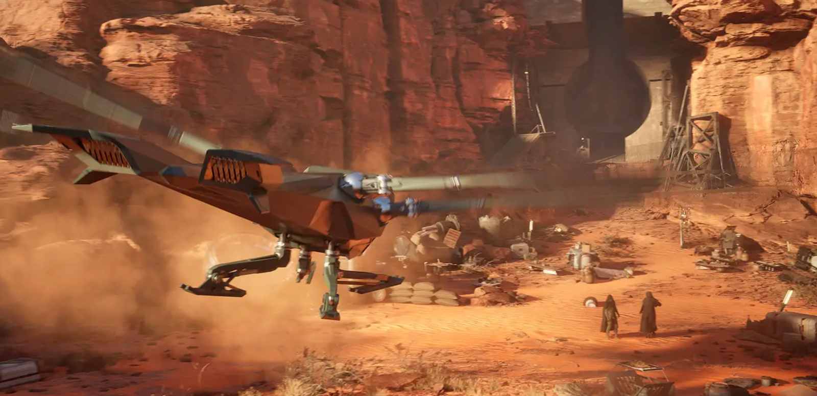 Ornitottero in Dune Awakening