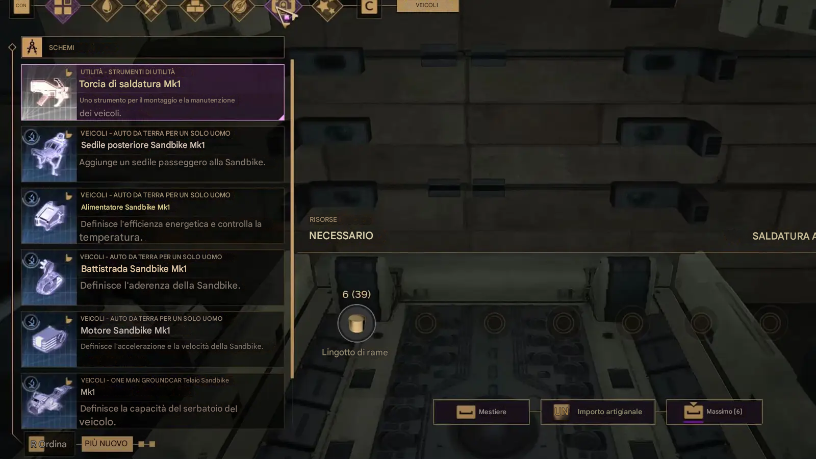 Come Ottenere la Sandbike in Dune Awakening 3 Parti principali (obbligatorie)