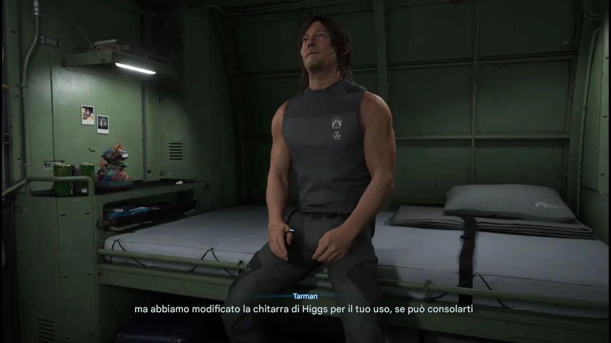 Come sbloccare la Battle Guitar in Death Stranding 2 4 Tarman modifica la chitarra per Sam
