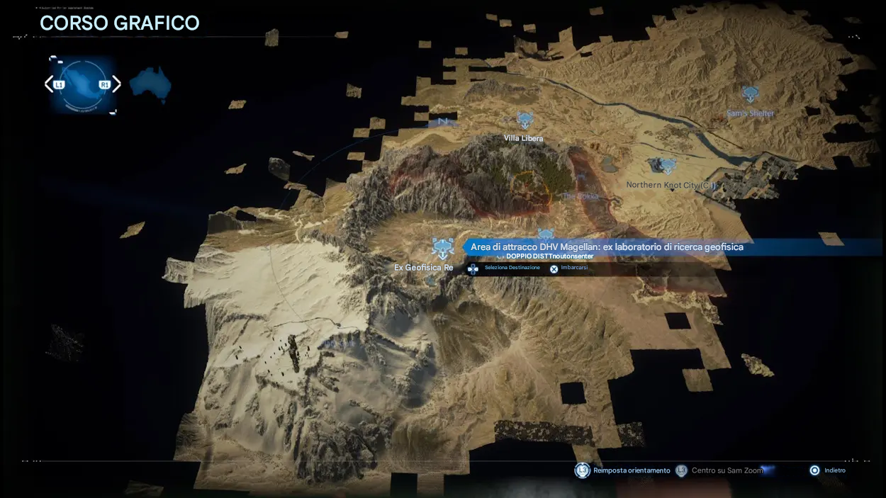 Death Stranding 2: Viaggio Rapido, Come Sbloccarlo e Usarlo 2 Usare la Nave DHV Magellan
