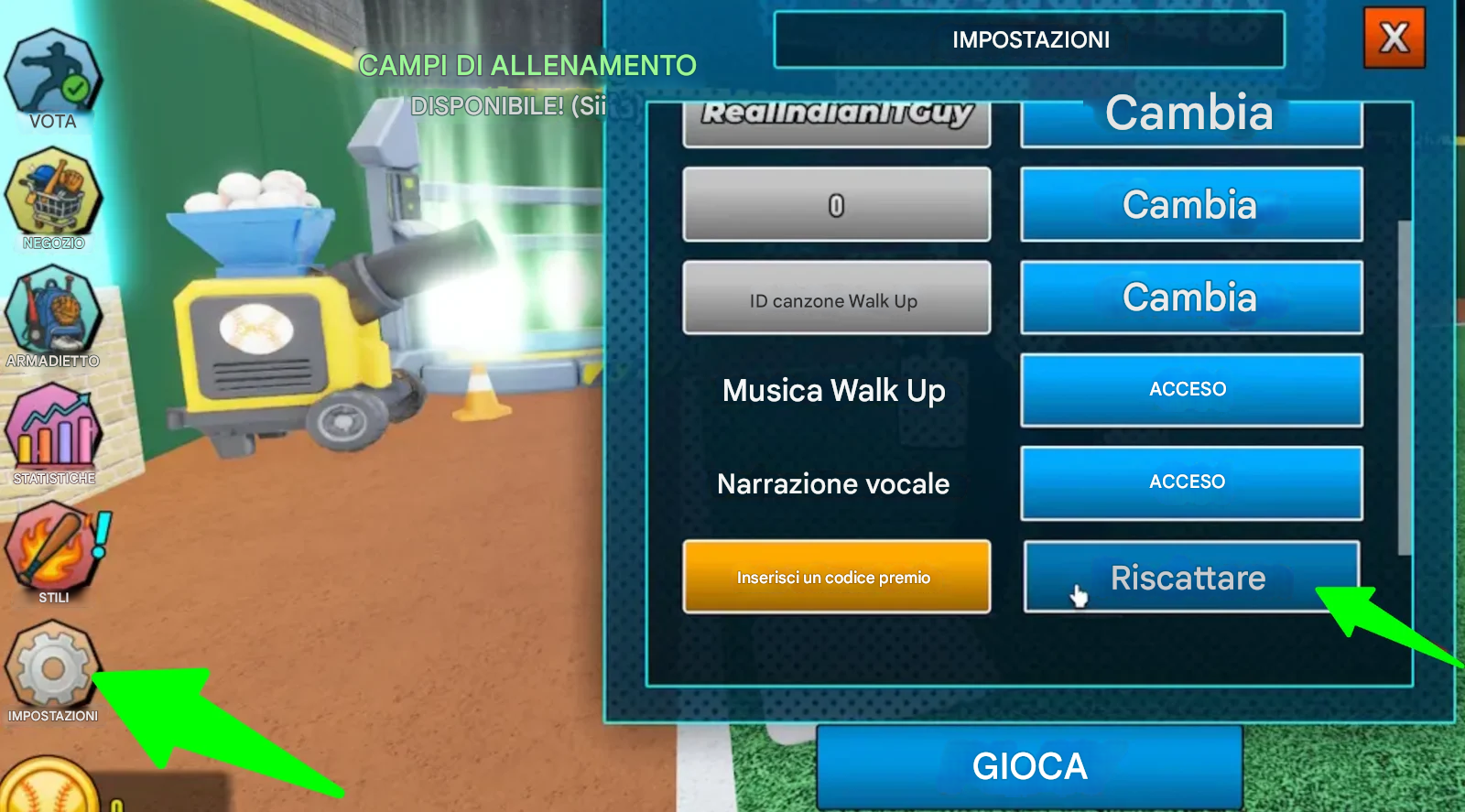 Codici Superstar Baseball (Agosto 2025) 2 Come Riscattare i Codici di Superstar Baseball