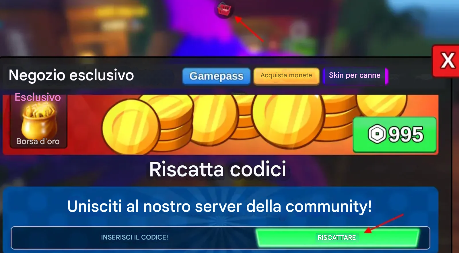 Come riscattare i codici Fish It?