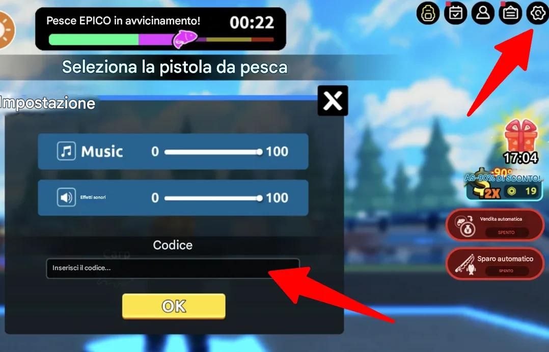 Codici Loot Fish (Luglio 2025) 1 Riscattare i Codici su Loot Fish