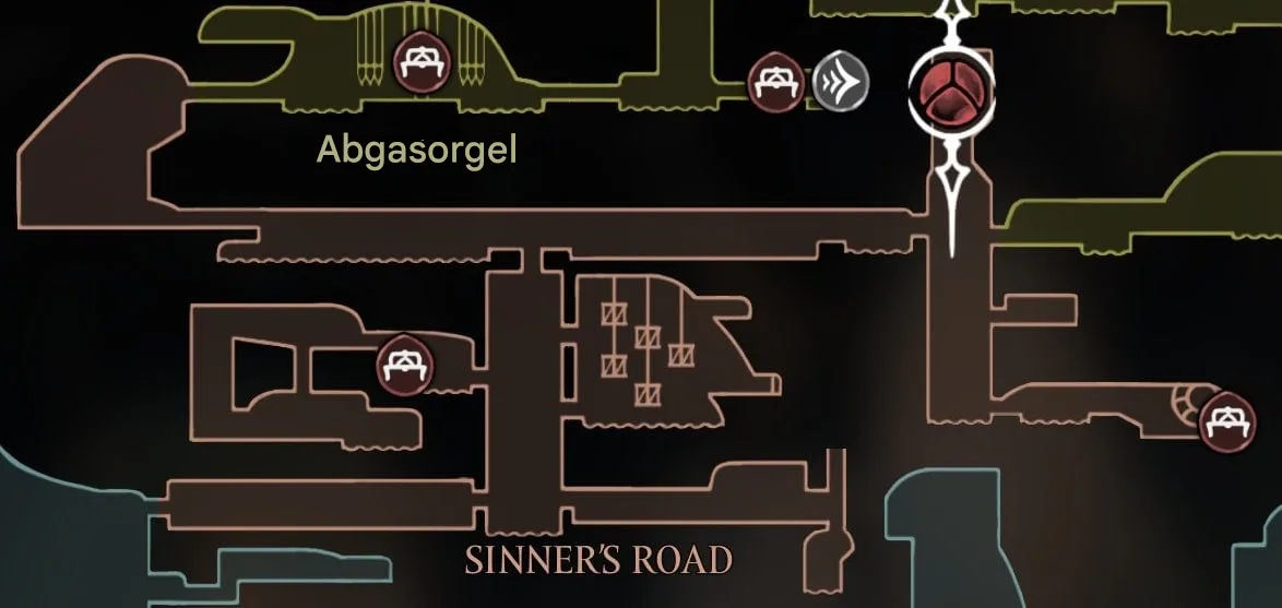 Hollow Knight: Silksong – Wo du Einfache Schlüssel findest (und wofür sie gut sind) 2 Gegner auf der Sünderstraße
