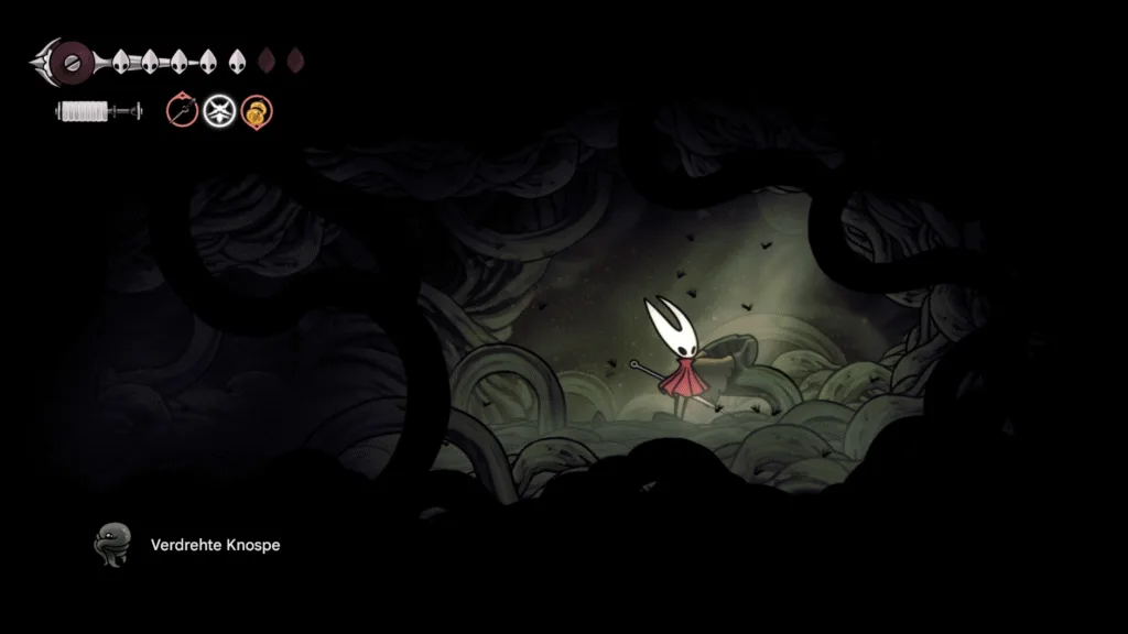 Was tun mit der Verdrehten Knospe - Hollow Knight- Silksong?