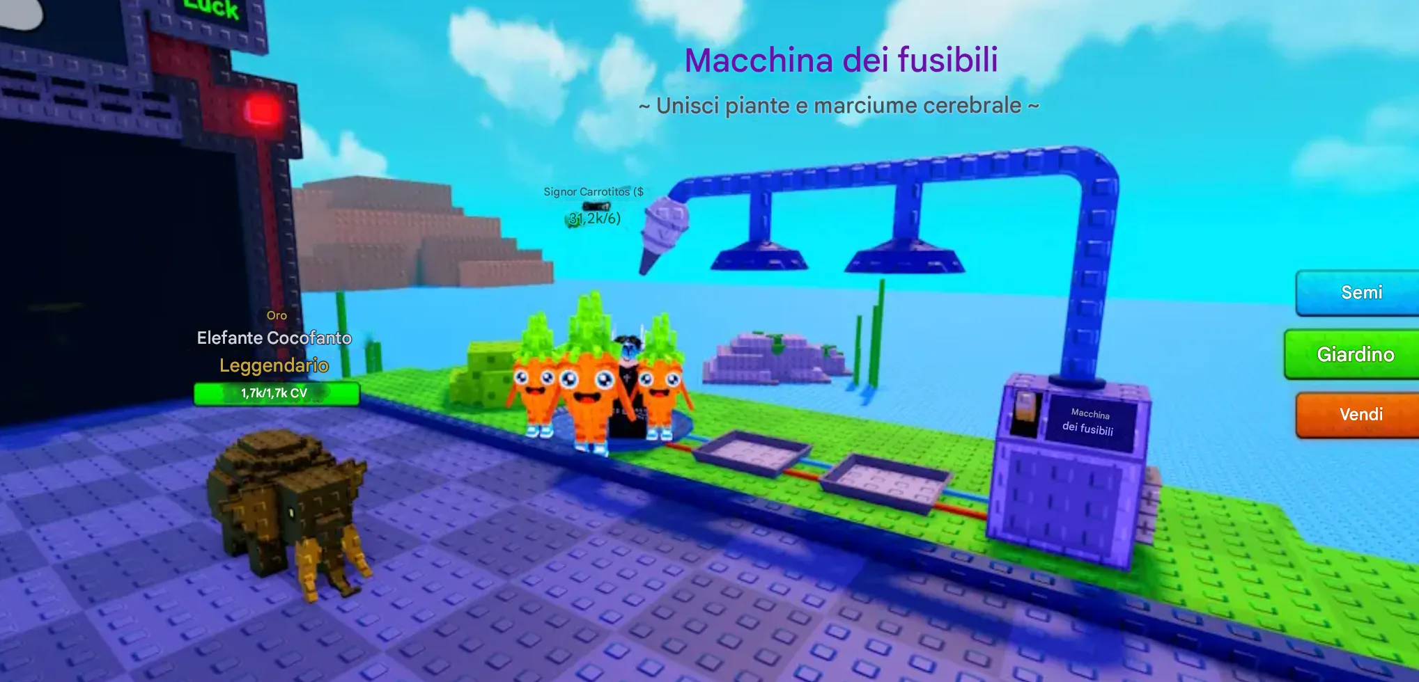 Come Usare la Macchina di Fusione in Plants vs Brainrots