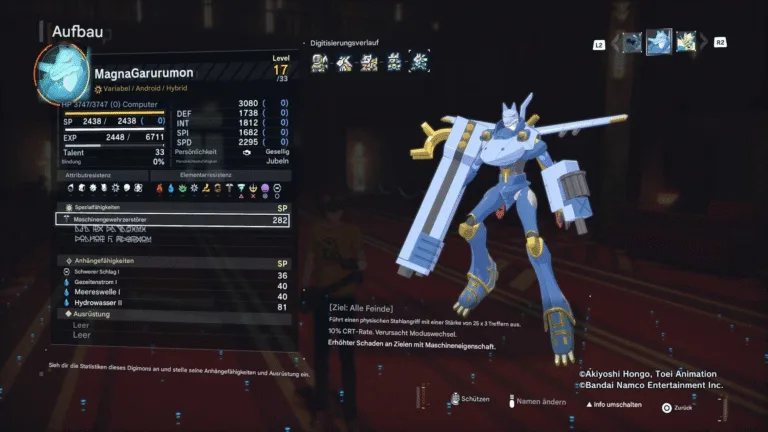 Früher Zugriff auf Agunimon und Lobomon in Digimon Story- Time Stranger