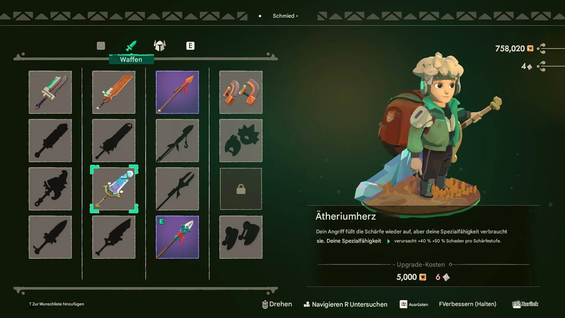 Belohnung für die Thief Trophy- Die Combat Rod