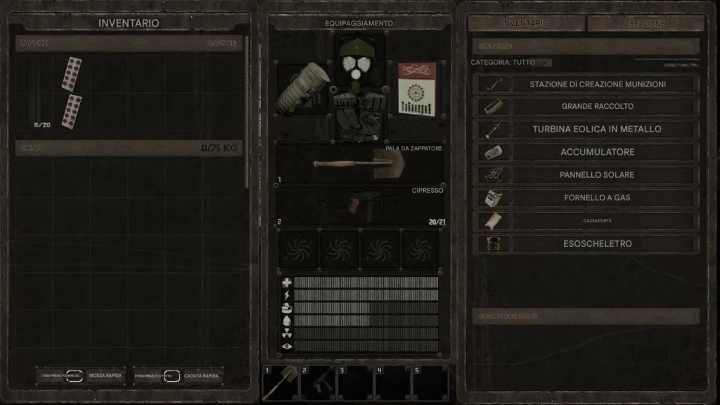 Guida al Crafting in Misery: Come Creare Oggetti e Ricette Crafting in Misery