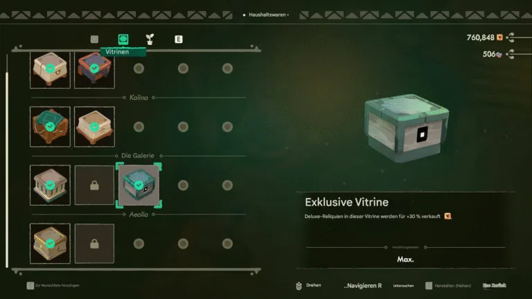 Moonlighter 2 Furniture Guide | Vitrinen, Möbel und Dekorationen