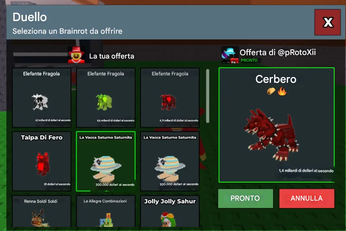 Cerberus in Steal a Brainrot