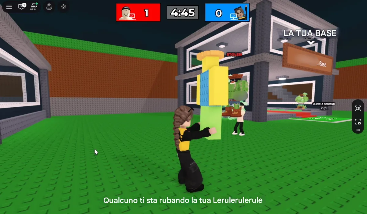 Quando sei pronto, clicca il pulsante verde PRONTO. Parte un conto alla rovescia di 5 secondi per ripensamenti finali.